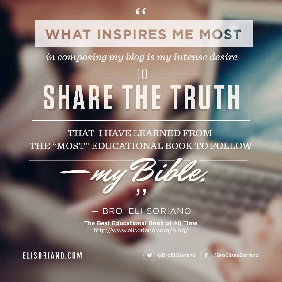 Bro Eli On Blogging
