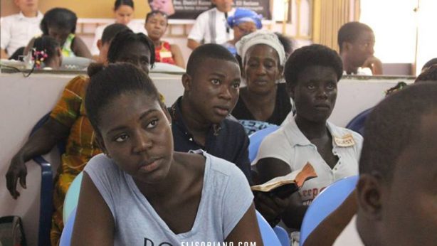 Guests in Bortianor Hills, Ghana, Africa listen to Bro Eli’s answers to religious queries posed by guests from various local points across the globe. Courtesy: Photoville International | Rico Rivadenera